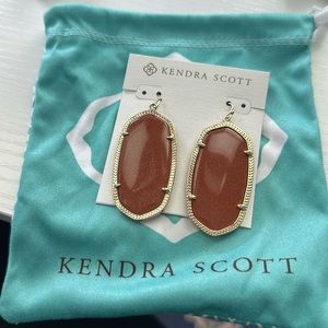 Kendra Scott Elle Earrings -Brown